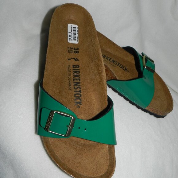 Birkenstock MADRID Womens Slip on Sandals 38🆕📦🏃🏻& SHIPS💨⚡🚚 - Picture 2 of 13